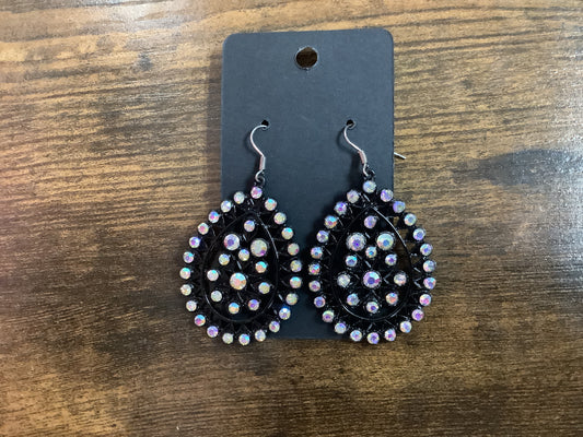 Rhinestone Dangle Earrings