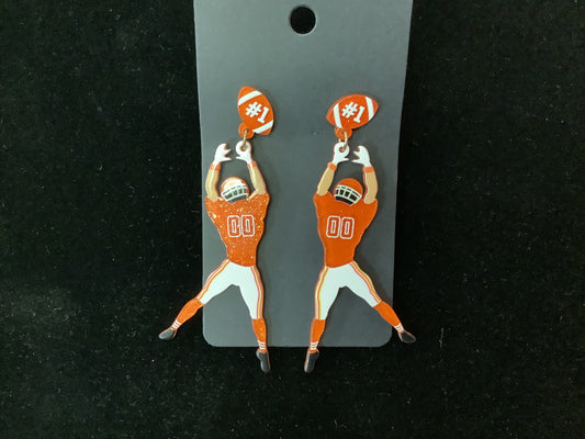 Football Earrings