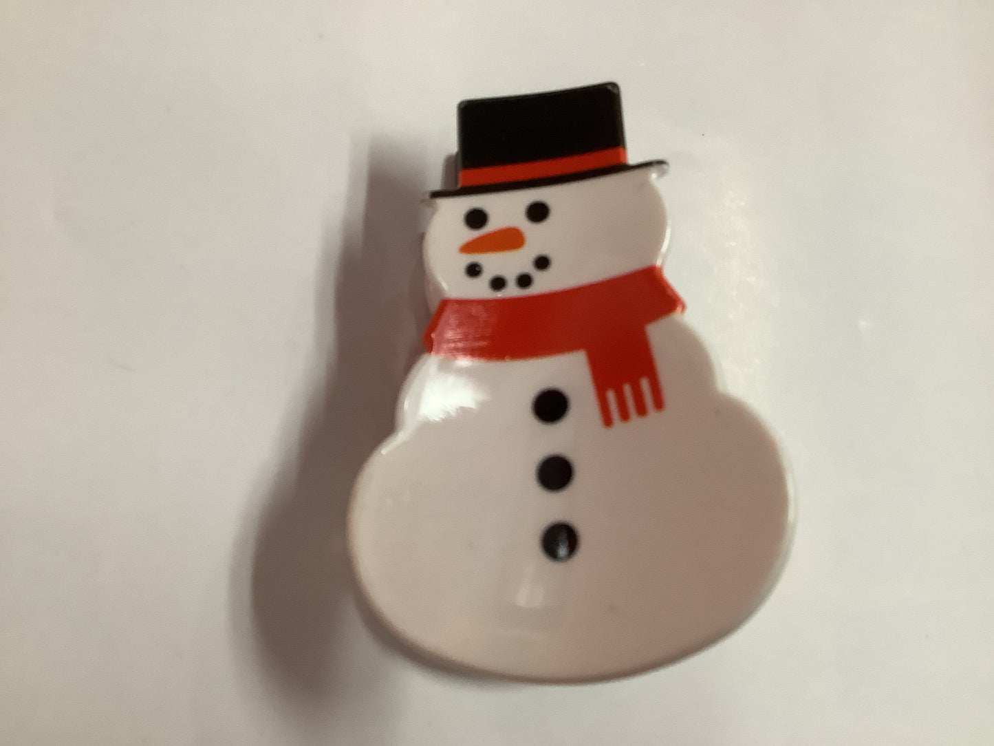 Snowman Hair Clip