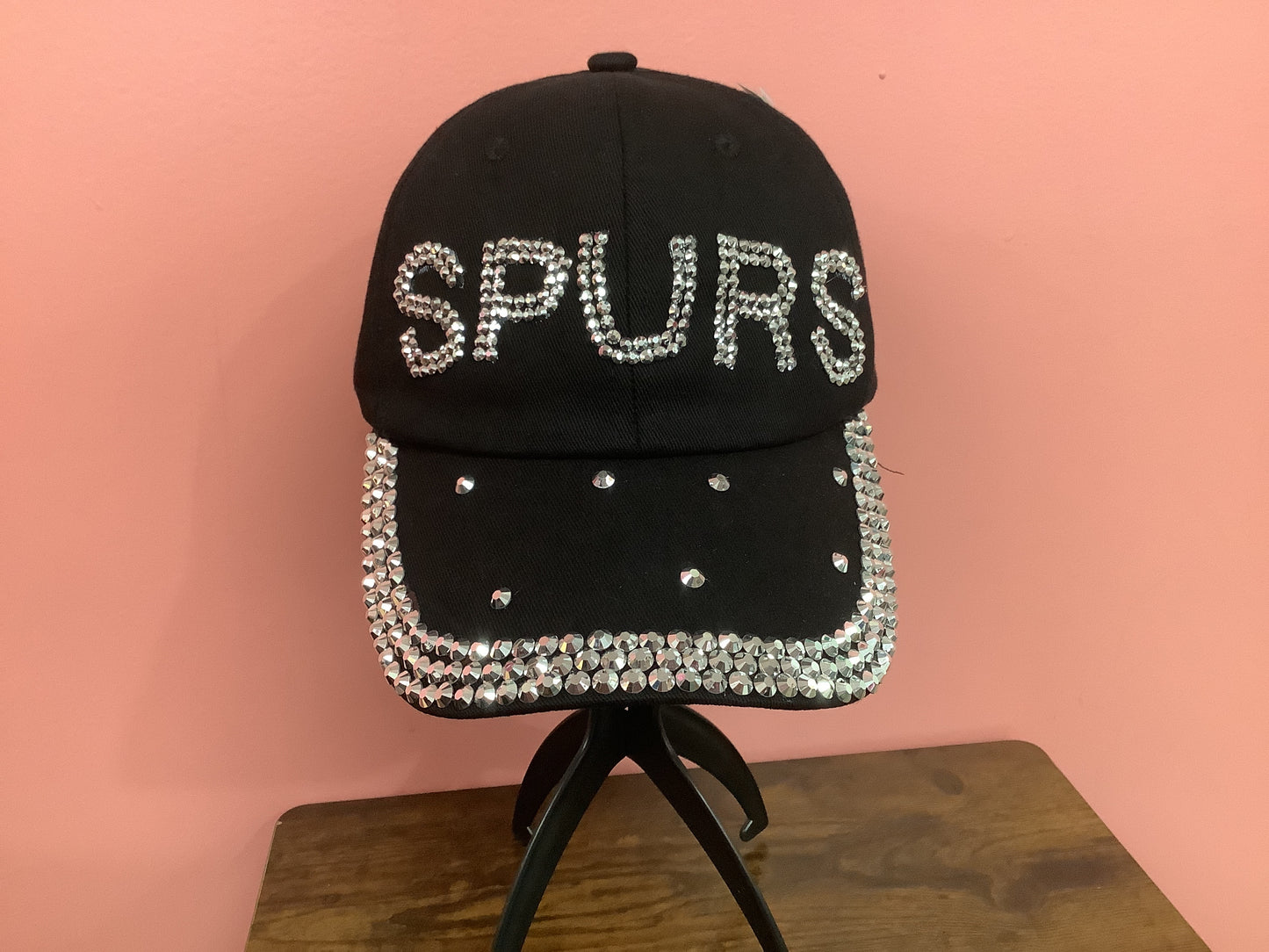 Spurs Silver Bling Cap