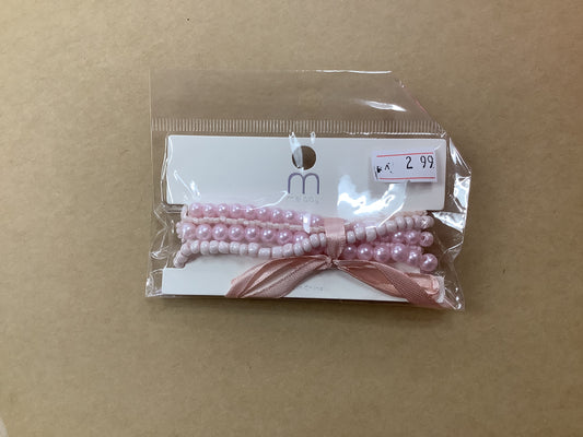 Pink Beaded Bracelet