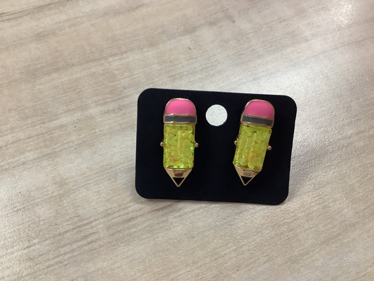School Pencil Studs