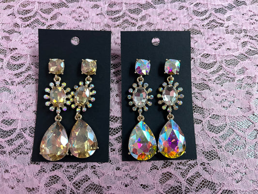 Crystal Drop Earrings
