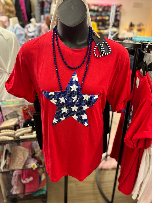 Red 4th of July Shirt