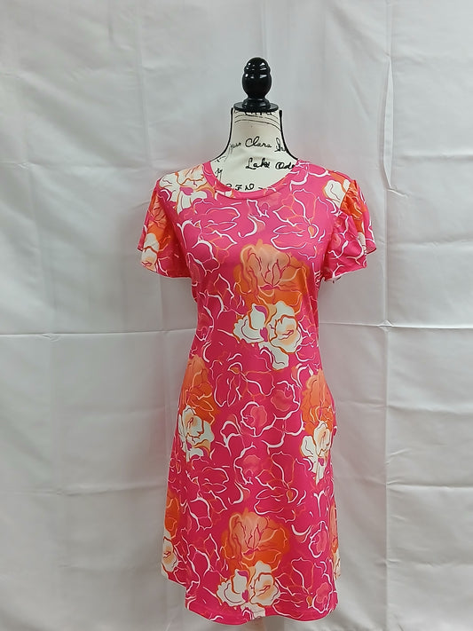Pink Floral Dress