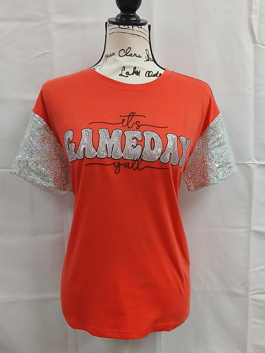 It’s Gameday with Sequin Sleeve