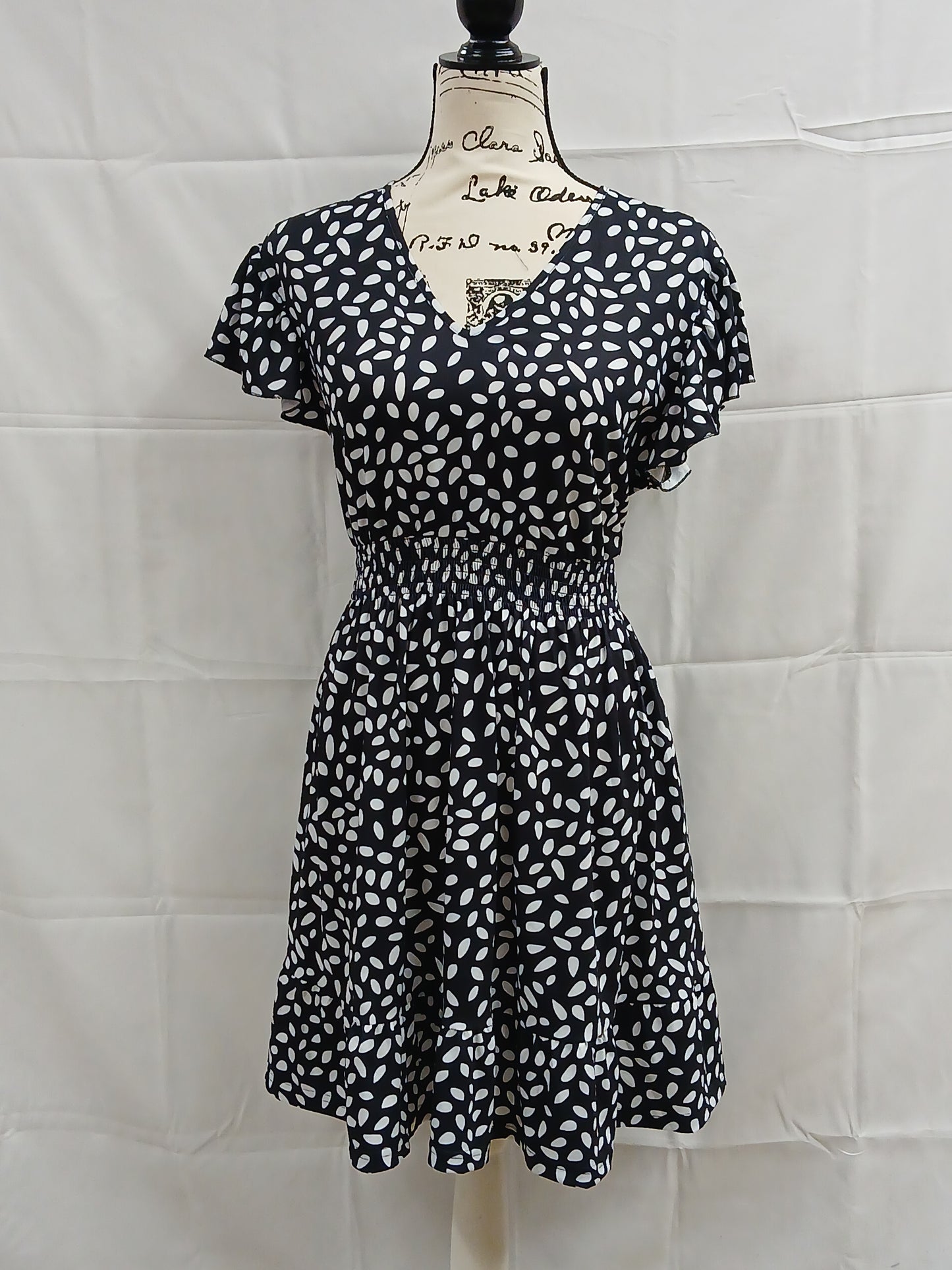 Black and White Dress